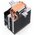  Кулер JONSBO CR-1400 E Black LGA1700/1200/115X/AM5/AM4 (TDP 180W, PWM, 92mm Dynamic Multi-Color LED Fan, 4 тепловые трубки, 4-pin) Retail 