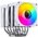  Кулер JONSBO CR-1400 DV2 White LGA1700/1200/115X/AM5/AM4 (TDP 220W, PWM, 92mm ARGB Fan*2, 6 тепловых трубкок, белый, 4-pin) Retail 