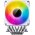  Кулер JONSBO CR-1400 DV2 White LGA1700/1200/115X/AM5/AM4 (TDP 220W, PWM, 92mm ARGB Fan*2, 6 тепловых трубкок, белый, 4-pin) Retail 