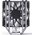  Кулер JONSBO Pisa A5 ARGB Gray LGA1700/1200/115X/AM5/AM4 (TDP 265W, PWM, 120mm ARGB Fan, 5 тепловых трубок, 4-pin) Retail 