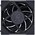  Вентилятор Lian Li Uni Fan TL LCD 120 Black /12TLLCD1B/ (G99.12TLLCD1B.R0) 120x125x28мм (1.6” LCD дисплей, PWM, ARGB, 200-1900 об/мин, 27dBa) 
