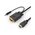  Кабель Cablexpert A-HDMI-VGA-03-10 HDMI-VGA 19M/15M + 3.5Jack 3м черный 