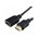  Кабель удлинитель Cablexpert CC-HDMI4X-0.5M HDMI v2.0 19M/19F 0.5 м черный экран 