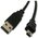  Кабель Gembird PRO CCP-USB2-AM5P-6 USB 2.0 1.8м А-miniB (5 pin) позол.конт., пакет 