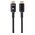  Кабель Vcom ACG859B-1.0 HDMI 19M/M, ver. 2.1 8KX60Hz Econom оплетка 1m iOpen 