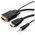  Кабель Cablexpert A-HDMI-VGA-03-5M HDMI-VGA 19M/15M + 3.5Jack 5м черный 
