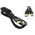  Кабель 5bites UC5010-018A USB2.0, AM/BM, зол.разъемы, ферр.кольца, 1.8м, черный 