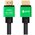  Кабель Greenconnect GCR-50961 HDMI 2.0 HDR 4:2:2 Ultra HD 4K 60 fps 60Hz/5K*30Hz 3D Audio 1.2m черный 