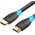  Кабель Vention AACBF HDMI High speed v2.0 with Ethernet 19M/19M 1м 