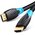  Кабель Vention AACBF HDMI High speed v2.0 with Ethernet 19M/19M 1м 