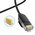  Кабель UGREEN NW122 (70653) CAT 6A Pure Copper Ethernet Cable OD2.8 3m Black 