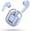  Наушники bluetooth ACEFAST T6 ice blue 