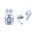  Наушники bluetooth ACEFAST T6 ice blue 