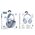  Наушники полноразмерные bluetooth HOCO W35 Air Triumph синий 
