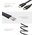  Кабель UGREEN ED015 50820 HDMI Flat Cable 3m 