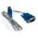  Кабель-адаптер Exegate EX-UAS-0.8 EX284950RUS USB 2.0-RS232 Am/DB9M 0,8м 