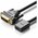  Адаптер UGREEN 20118 DVI Male to HDMI Female Adapter Cable 22cm Black 
