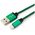  Кабель Gembird/Cablexpert CC-ApUSB2gn1m USB 2.0 AM/Lightning 8P 1м зеленый 