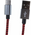  Кабель PERFEO U4901 USB2.0 A вилка - USB Type-C вилка, черно-красный, длина 1м 