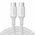  Кабель UGREEN US300 60552 Type-C Male to Type-C Male 2.0 ABS Shell 5A Current 2m White 