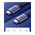  Кабель UGREEN US161 50751 USB 3.1 Type C Male to C Male Cable Nickel Plating Aluminum Shell 1.5m Gray 