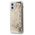  Чехол Guess для iPhone 12 mini (5.4) Liquid Glitter Charms HardGold GUHCP12SGLHFLGO 