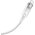  Дата-кабель Baseus Explorer (CATS010302) Fast Charging Cable with Smart Temperature Control Type-C to iP 20W 2m White 