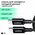  Кабель UGREEN US300 80371 Type-C Male to Type-C Male 2.0 ABS Shell 5A Current 1m Black 