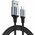 Кабель UGREEN US199 60158 Lightning to USB-A 2.0 Cable 2m Black 