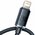  Дата-кабель Baseus Crystal Shine (CAJY000101) Fast Charging USB to iP 2.4A 2m Black 