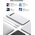  Кабель UGREEN US288 60133 USB-A 2.0 to USB-C Cable Nickel Plating Aluminum Braid 2m Silver 