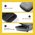  Органайзер UGREEN LP128 70577 Earphone Cable Charger Multi-functional Case Gray 