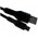  Кабель PERFEO U4807 USB2.0 A вилка - Micro USB вилка, силикон, черный, длина 1м 