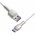  Дата-кабель Baseus Cafule (CAKF000102) Metal USB to Type-C 66W 1m White 