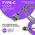  Кабель Defender 87815 USB2.0 USB09-03T Pro, AM-Type-C, 1m, 2.1A Белый 