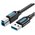  Кабель Vention COOBF USB 3.0 AM/BM 1м 