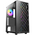  Корпус Azza Spectra черный (CSAZ-280B Spectra) без БП ATX 7x120mm 2x140mm 2xUSB2.0 1xUSB3.0 audio bott PSU 