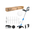  Триммер электрический Deko DKTR20 (063-4408-1) с акк и зу 