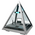  Корпус Azza Pyramid L черный/серебристый (CSAZ-804L Pyramid) без БП ATX 6x120mm 2xUSB3.0 audio bott PSU 