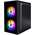  Корпус 1STPLAYER FIREBASE X1 Black (X1-BK-3F1) / mATX / 3x120mm LED fans 