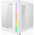  Корпус Ginzzu V580, RGB подсветка, закаленное стекло 1*USB 3.0,1*USB 2.0, AU Белый ATX 