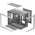  Корпус 1STPLAYER UVIEW UV6 White (UV6-WH) / mATX 