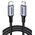  Кабель UGREEN US316 90120 USB-C 2.0 to USB-C 2.0 5A Data Cable 3m Black 
