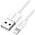  Кабель UGREEN US155 20730 USB-A Male to Lightning Male Cable Nickel Plating ABS Shell 2m White 