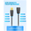  Кабель удлинитель Vention CBCBJ USB 2.0 AM/AF 5м чёрный 