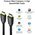  Кабель UGREEN HD118 40409 High-End HDMI Cable with Nylon Braid 1.5m Black 