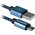  Кабель Defender 87805 USB2.0, AM-MicroBM, 1m, 2.1A Синий 