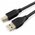  Кабель Gembird Cablexpert CCF2-USB2-AMBM-15 USB 2.0 Pro, AM/BM, 4.5м, экран,2феррит.кольца, черный, пакет 