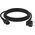  Кабель питания Greenconnect Prof GCR-54381 Евровилка угловая - С13 3*1,0mm 10.0m черный 