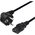  Кабель питания GoPower 00-00024054 евровилка CEE 7/7-C13 1.8м ПВХ 0.75мм черный 1/10/160 